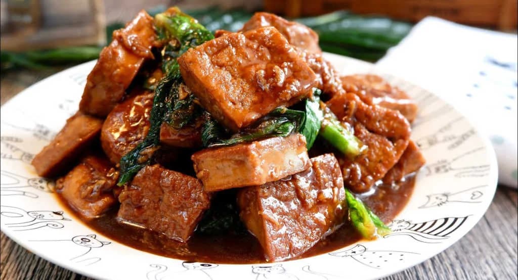 ဂျပန်တို့ဟူး (သို့) ပဲပြားနဲ့ အရသာရှိတဲ့ Teriyaki Tofu ပြုလုပ်နည်း